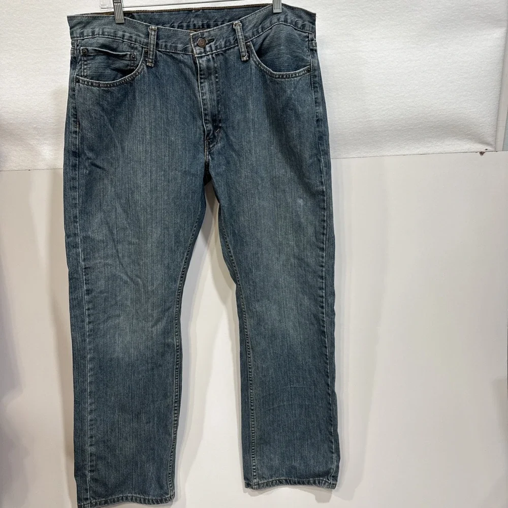 Levi's 559 Relaxed Straight Fit Rugged‎ Blue Denim Jeans Mens Sz 36 x 32